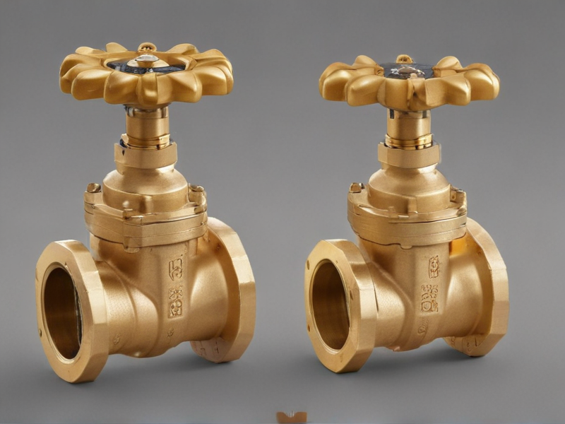 brass gate valve