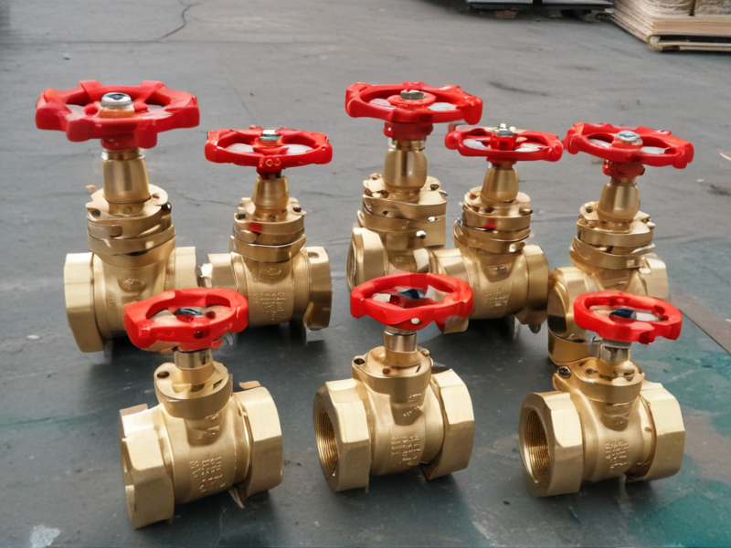 brass gate valve