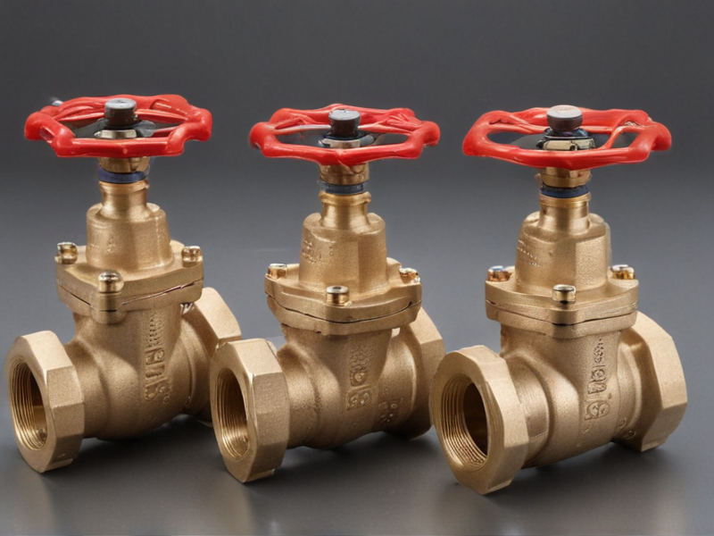 brass gate valve