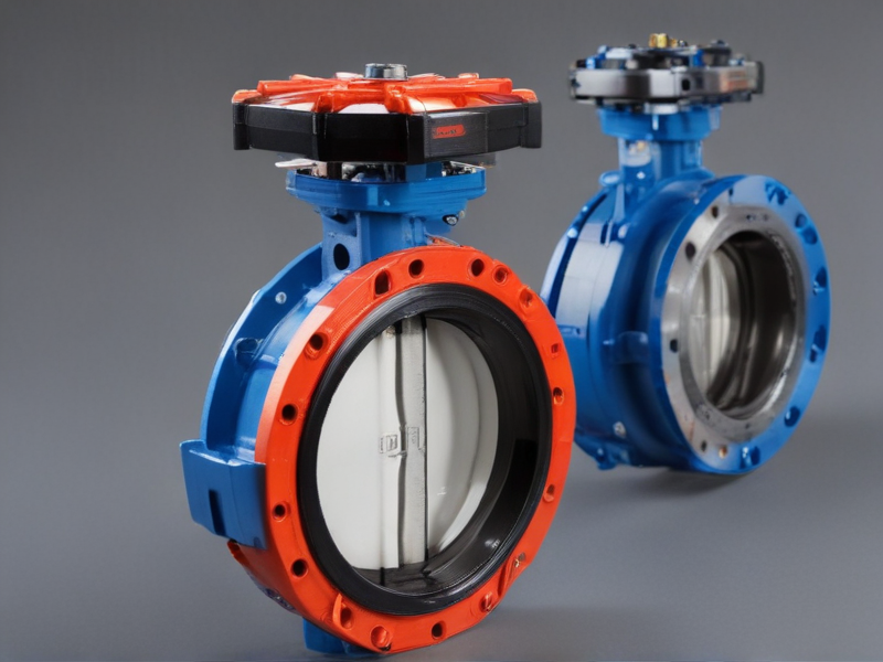 actuated butterfly valve