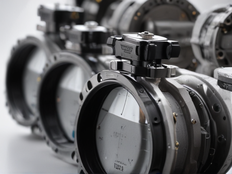 pneumatically actuated butterfly valve