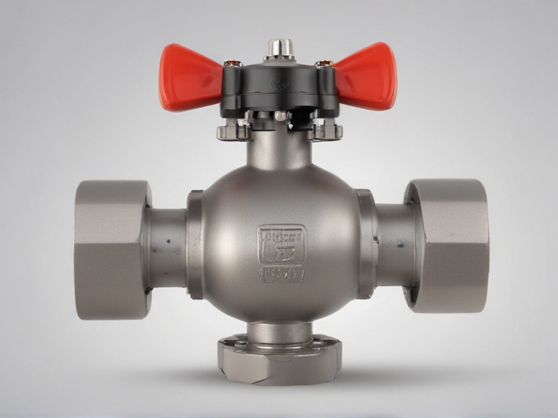 3 way t port ball valve